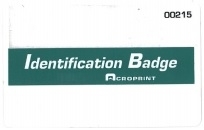 Acroprint Magnetic badges (151-200 pk)