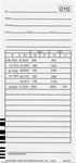 Acroprint ES1010 Time Cards (Pack of 100)