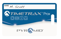 TimeTrax Systems Numbered 1-25 Pyramid PTI41302 Time Recorder Swipe Cards 25 Per Pack 