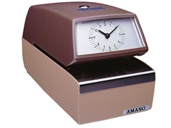 Amano 4740 Time and Date Stamp (Military time)