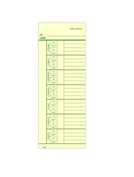 Compumatic K-1400 Weekly Time Cards (500pk)