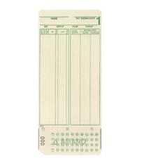 Amano time cards for MJR7000 time clocks (1000/pk)