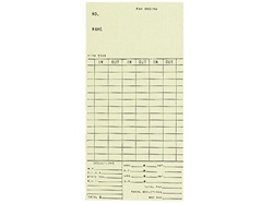 Amano AMA-556950 bi-weekly Time Cards  250 pack