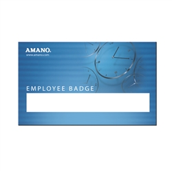 Amano AMX-410500 badges numbered 351 to 400 for MTX time clocks