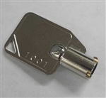 Key for Compumatic Time Clock MP550 and TP300 time recorder