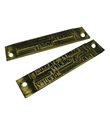 Lower Die Plate for Amano document stamp