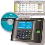 Amano MTX-30 WiFi Biometric payroll system