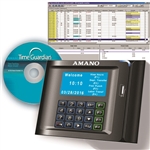Amano MTX-30 Swipe Card attendance system (2 USERS 100 EMPLOYEES)