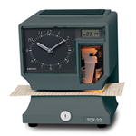 Amano TCX-22/A029 True Portable Electronic Time Clock