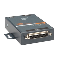 Lantronix UD 1100 External adapter to convert Serial port to Ethernet.