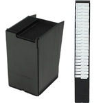 Expandable Time Card Rack (25 card capacity, fits cards up to 3.5 inches wide and at least 7 inches long)