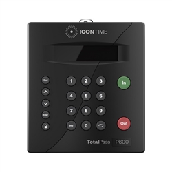 Icon TotalPass P600 Proximity Card 50 Employee Time Clock