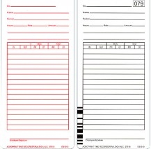 Compumatic XL1000 Time Cards (100 pk)