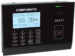 Compumatic XLS 21 automated time attendance system (25 empl)